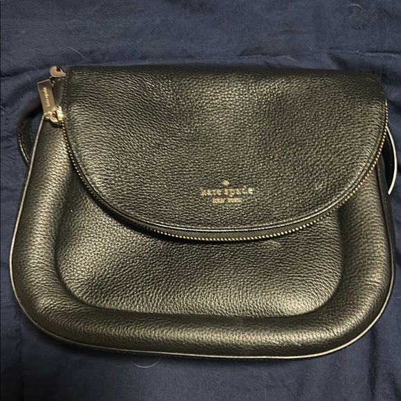 Kate Spade Black Crossbody Bag with Gold Hardware - Picture 1 of 2